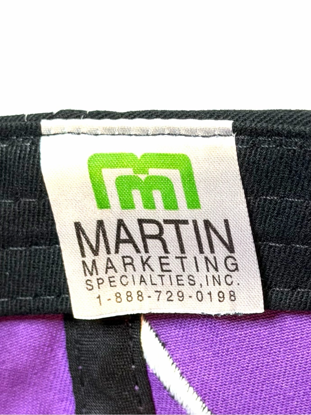 Hoosier Racing Team Purple & Black Racing Cap - Picture 4 of 6
